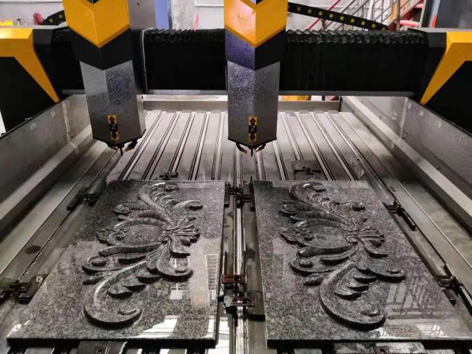 5,5kw CNC rzeźba w kamieniu Kamień naturalny 1600x2500mm 0