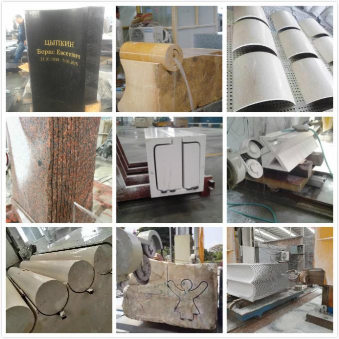 Drut diamentowy CNC z drutem diamentowym Kamień granitowy z marmuru 0