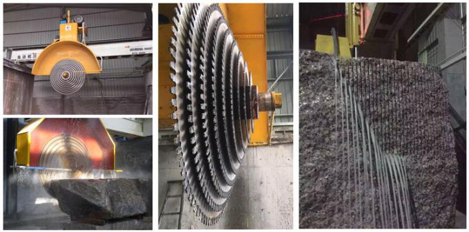 Wieloostrzowa maszyna do cięcia marmuru granitowego 2500 mm 2800 mm 0