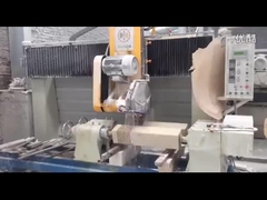 Dwie PCS 380V jednopilarne kamienne cięcie 16kw Baluster