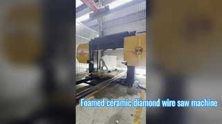 Maszyna do piły drutowej diamentowej z ceramiki piankowanej