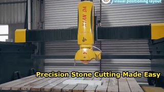 Xianda Trend 600 i Promuj 600 5-osiowa piła mostowa CNC | Forma ze sztucznego kamienia i blat kwarcowy Pro
