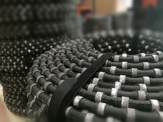 Hard Rock Rope Cięcie kamienia Granit Diamentowa piła drutowa 11,5 mm