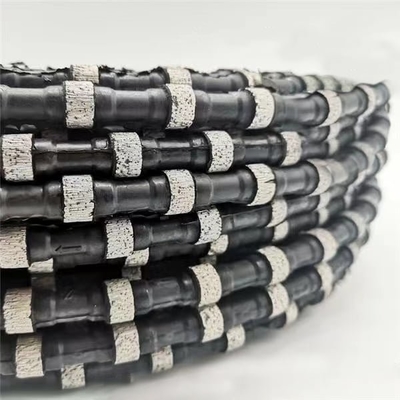 Kamień do cięcia skał twardych 11,5 mm Granit Diamentowa piła do drutu Narzędzia do wydobywania granitu