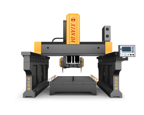 Frezarka do cięcia z podwójną wiązką mostu 3-osiowy system Cnc