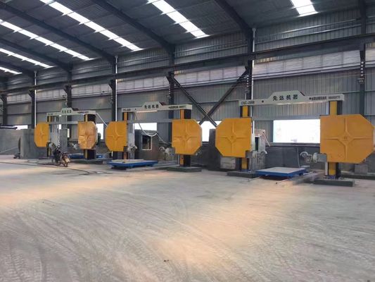 Maszyna do piły diamentowej sterowana CNC z wysoką precyzją cięcia i czterospindlowym połączeniem do cięcia kamienia