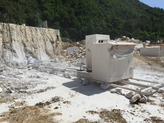 Maszyna do cięcia drutu diamentowego Quarry do cięcia bloków kwarcowych z granitu marmurowego