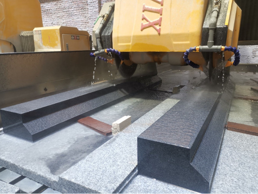 Wysokiej Głębokości CNC Stone Edge Cutting Machine Wysokiej Prędkości Do Marmuru