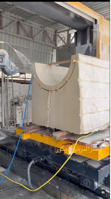 4 osi narzędzie do cięcia kamienia z kamienną piłą diamentową z sterowaniem CNC