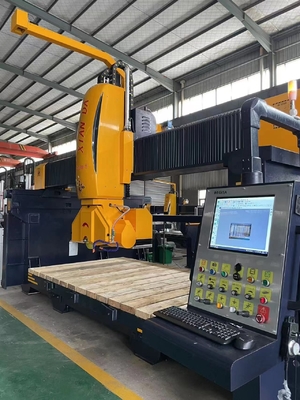 Precision 5 Axis Bridge Cutting Machine dla pulpitu i specjalnych kształtów