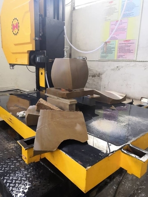 Automatyczne cięcie marmuru kamienia kamienia kamiennego Maszyna piły diamentowej do kształtowania 3D