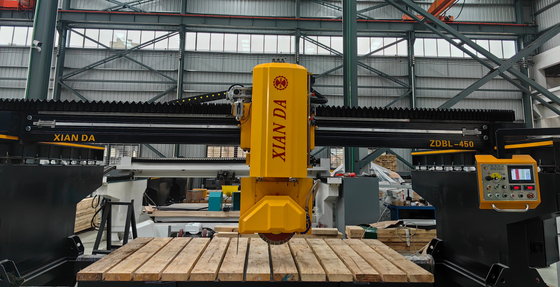 PLC zintegrowana maszyna do cięcia mostów z kątem nachylenia 0-85° dla płyt