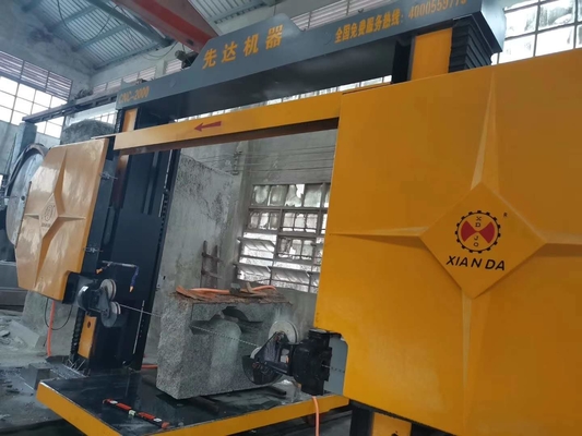 Zaawansowane czterospindlowe połączenie diamentowej piły drutowej DISCOVERY 4 CNC