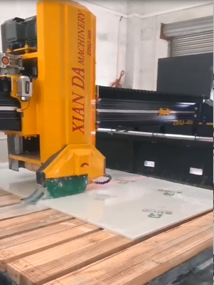 Zużycie wody 3 m3/h Xianda Stone Slab Cutting Machine for Precision Cutting