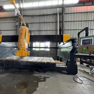 Najnowocześniejszy system bezpieczeństwa 8000kg CNC 5-osiowa maszyna do cięcia mostka do wyższej produkcji