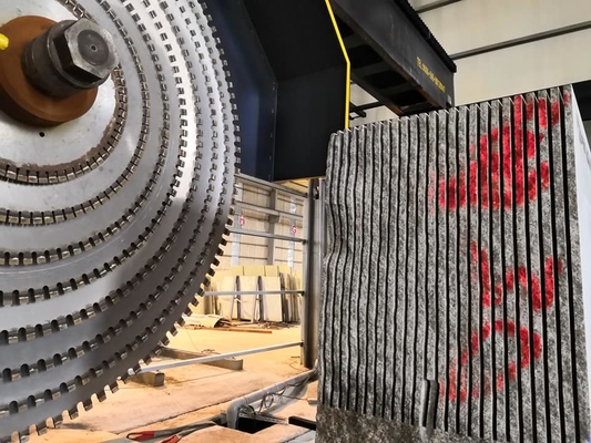 65kw Precyzyjna maszyna do cięcia bloków granitu, marmuru
