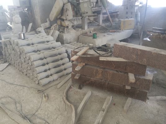 Wysokowydajna 4-częściowa maszyna do cięcia tralek ze sterowaniem PLC/CNC i maksymalną średnicą obróbki 500 mm do obróbki kamienia