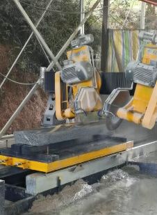 CNC Dwugłowicowa Maszyna do Fazowania Łuków Kamienia dla Granitu i Marmuru 45° Wysoka Precyzja