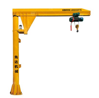 1-tonowy żuraw kamieniarski z pojedynczym ramieniem, wytrzymały sprzęt do podnoszenia do obróbki kamienia