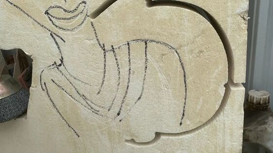 CNC Diamond Wire-Saw Dressing Machine With 360° Rotary Table For 1.5M/1.8M/2.1M/2.2M/3.5M Big Blocks