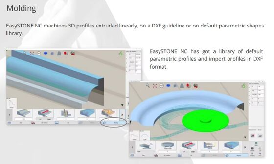 Maszyna do cięcia kamienia 5-osiowa z systemem DDX
