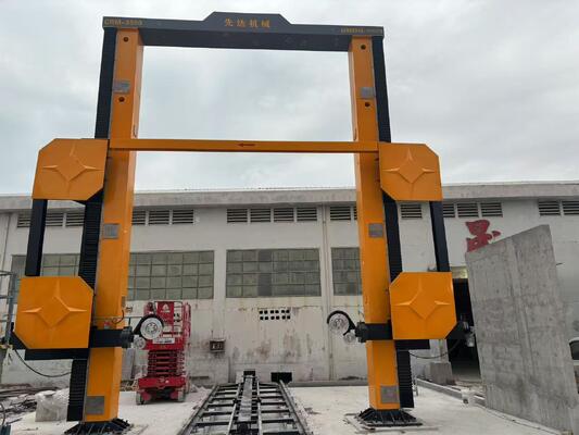 Maszyna do piły z diamentowym drutem CNC z maksymalnym rozmiarem obróbki 3500*3000*1800mm i głównym silnikiem 11kw do cięcia kamienia