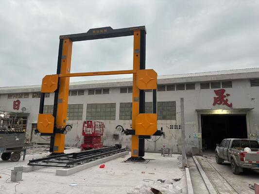 Maszyna do piły z diamentowym drutem CNC z maksymalnym rozmiarem obróbki 3500*3000*1800mm i głównym silnikiem 11kw do cięcia kamienia