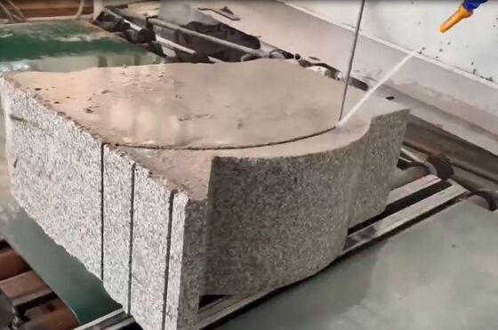 Piła drutowa CNC z sterowaniem PLC do cięcia kamienia, zużycie wody 4 m3/h, długość drutu 20-50 m