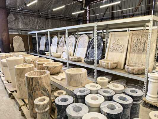 FAEM-3320 Pięcioosiowa kamieniarska maszyna CNC do grawerowania marmuru i granitu
