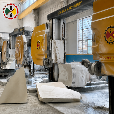 XIANDA Marmurowy Bazaltowy CNC Diamentowy Bead Wire Saw Stone Cutting Profiling Machine