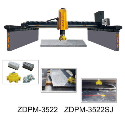 Maszyna do szlifowania i polerowania powierzchni kamienia typu mostkowego