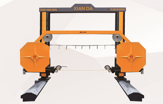 Gantry Movable CNC piła drutowa z pojedynczym drutem dla rynku hiszpańskiego