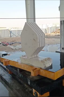 Discovery 4 CNC Diamond Wire Saw Machine z 360° serwo napędzanym stołem roboczym i prędkością cięcia 20-40 M/S do precyzyjnego cięcia kamienia