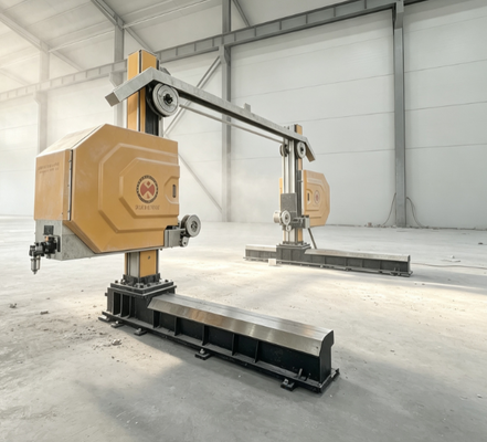 Gantry Mobilna Maszyna do Cięcia Bloków Kamiennych CNC PLC z Drutem