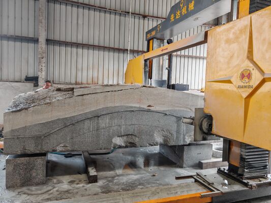 Max Wire Length 3500 Mm Diamond Wire Saw Machine Incorporating High Cutting Precision and Overload Protection Safety Features for Industrial