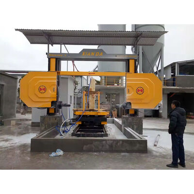 Automatyczna 5-osiowa piła diamentowa CNC do cięcia i kształtowania bloków marmuru granitowego
