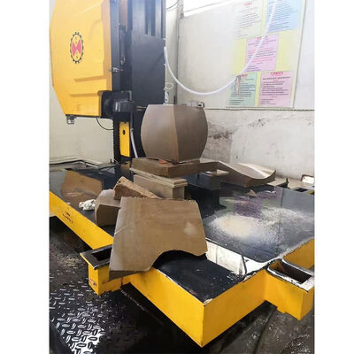 Automatyczna 5-osiowa piła diamentowa CNC do cięcia i kształtowania bloków marmuru granitowego