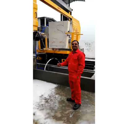 Automatyczna 5-osiowa piła diamentowa CNC do cięcia i kształtowania bloków marmuru granitowego