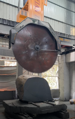High Speed Granite Block Cutting Machine with 2800mm Max Processing Diameter