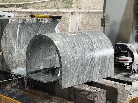 Wysokiej wydajności CNC sterowanie diamentowej drutu piła maszyna z czterospindlowego połączenia do cięcia kamienia