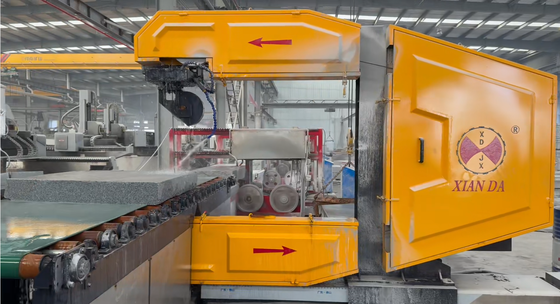Piłka drutowa diamentowa CNC pionowa z pełną rotacją 0-360° w osi A, głównym silnikiem z magnetem stałym i wysoką prędkością drutu 20-40m/s