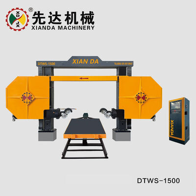 XIANDA DTWS-1500 DTWS-2000 4-osiowa piła linowa diamentowa CNC Maszyna do profilowania i cięcia kamienia nagrobkowego do granitu i marmuru o specjalnych kształtach