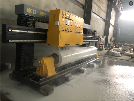 Multi-heads Solid Column Polish Machine For Marble Granite Processing