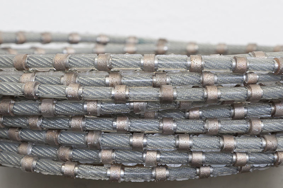 Narzędzia do profilowania granitu Diamentowa piła do cięcia liny Kamień 8,8 mm