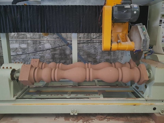 Kolumna CNC Maszyna do cięcia tralek z dwoma szt. 50 mm do 1500 mm
