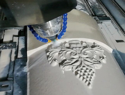 4-osiowy router CNC do cięcia kamienia do rzeźbienia w cylindrze Nogi biurka