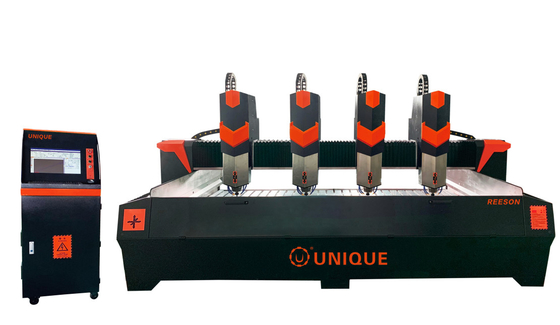 Granitowa 3-osiowa maszyna do cięcia rzeźbiarskiego CNC Router Maszyna do grawerowania kamienia